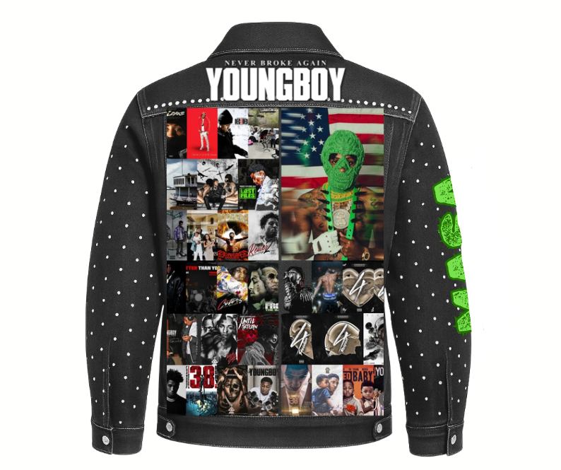 Diamonds Masa Jean Jacket