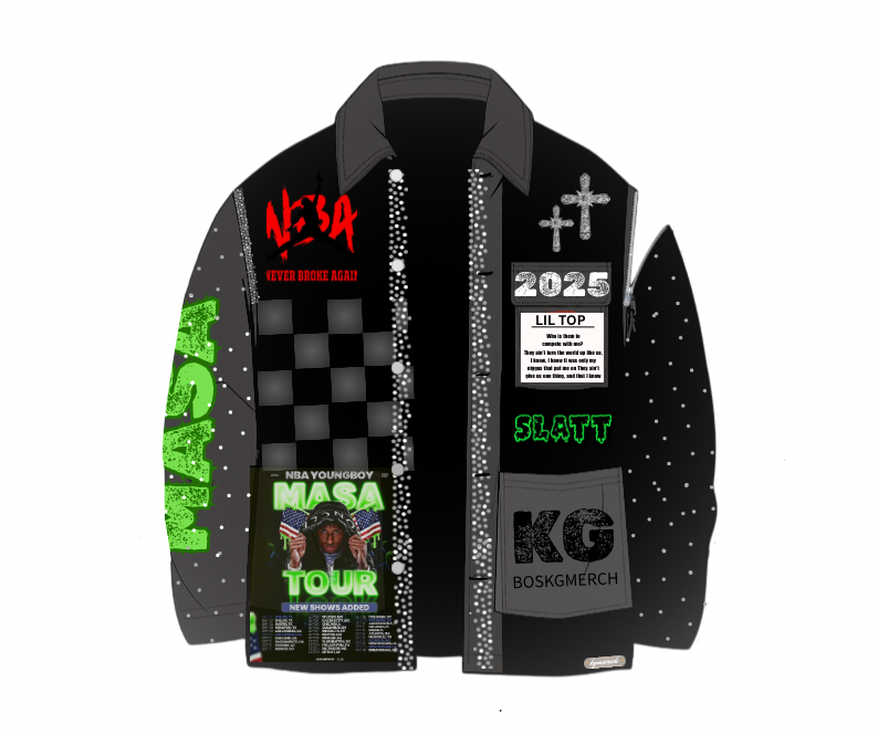 Diamonds Masa Jean Jacket