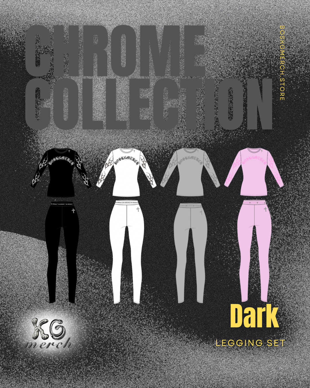 DARK Leggings Set