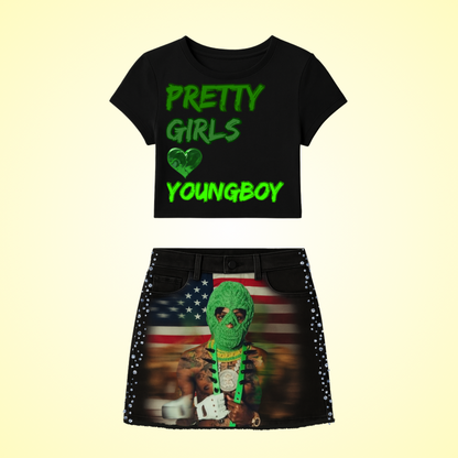 “ PRETTY GIRLS LOVE YB “ SET