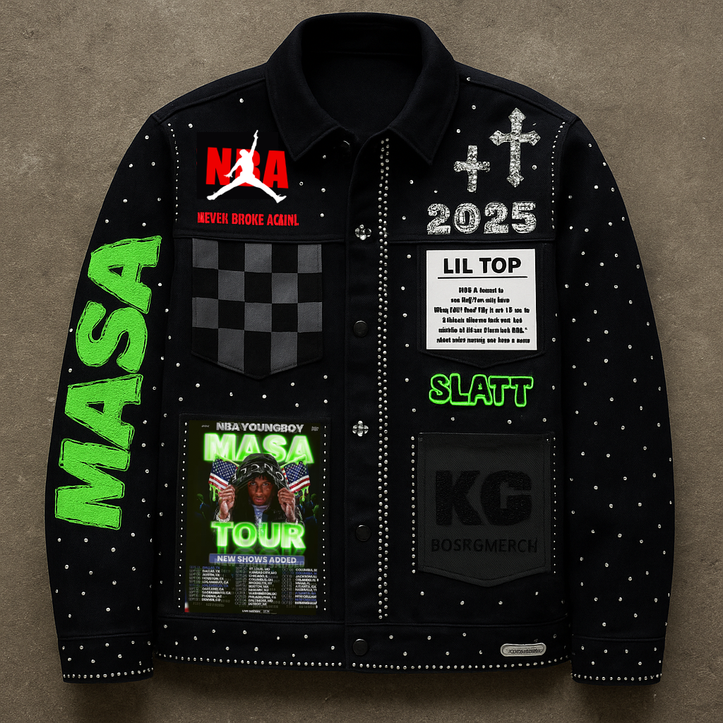Diamonds Masa Jean Jacket