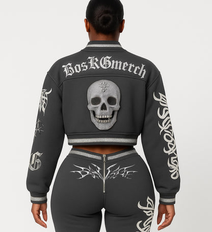Varsity Skull Jacket